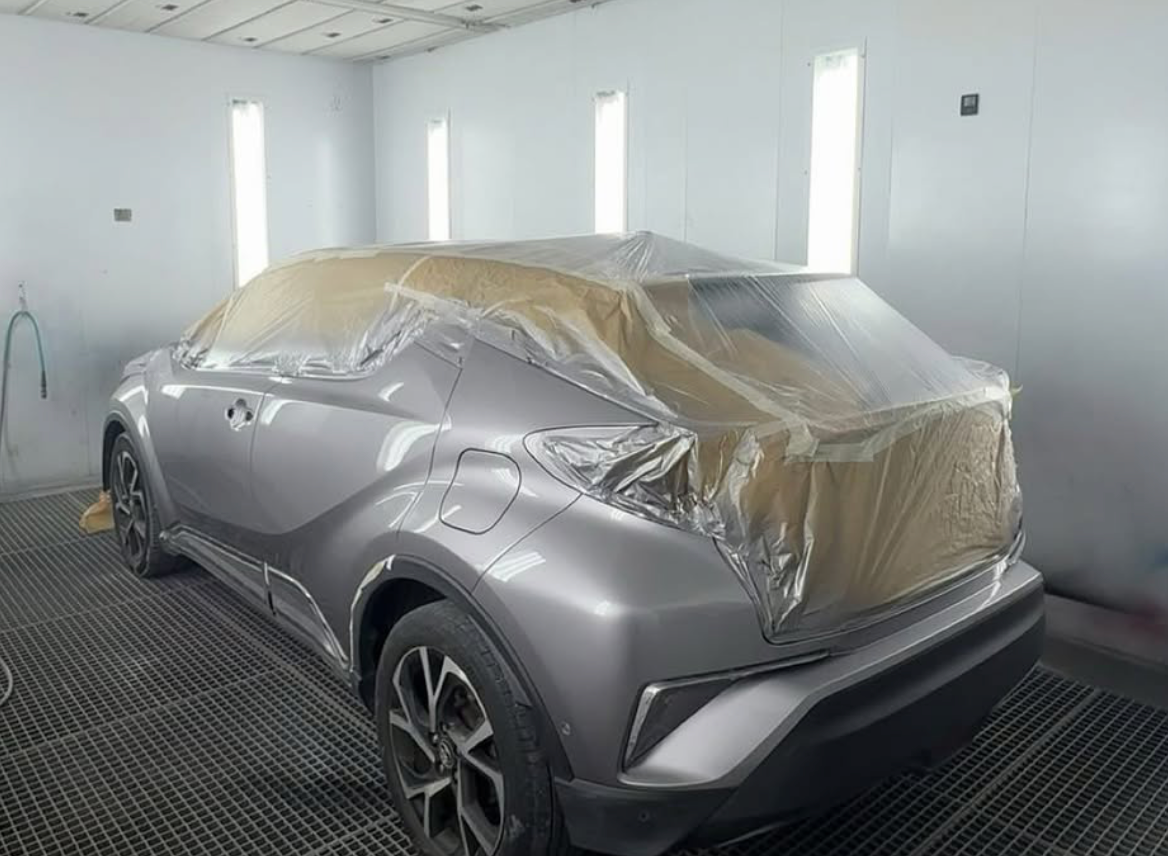 Bâchage avant peinture 2